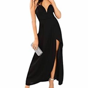 SALE | Women's Flared Split Long Dress | M